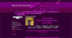 Desktop Screenshot of danceswithscarves.com